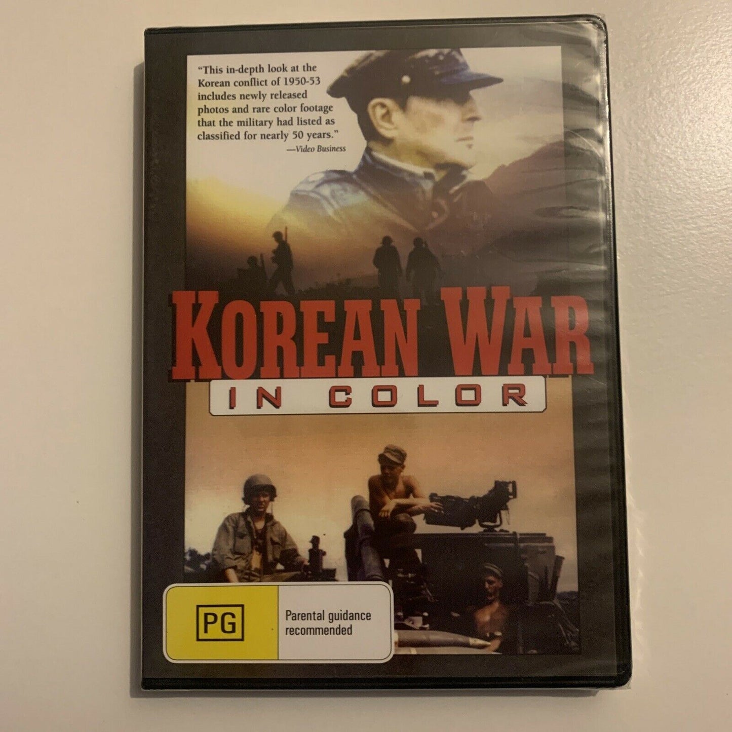 *New Sealed* Korean War In Color (DVD, 2001) All Regions