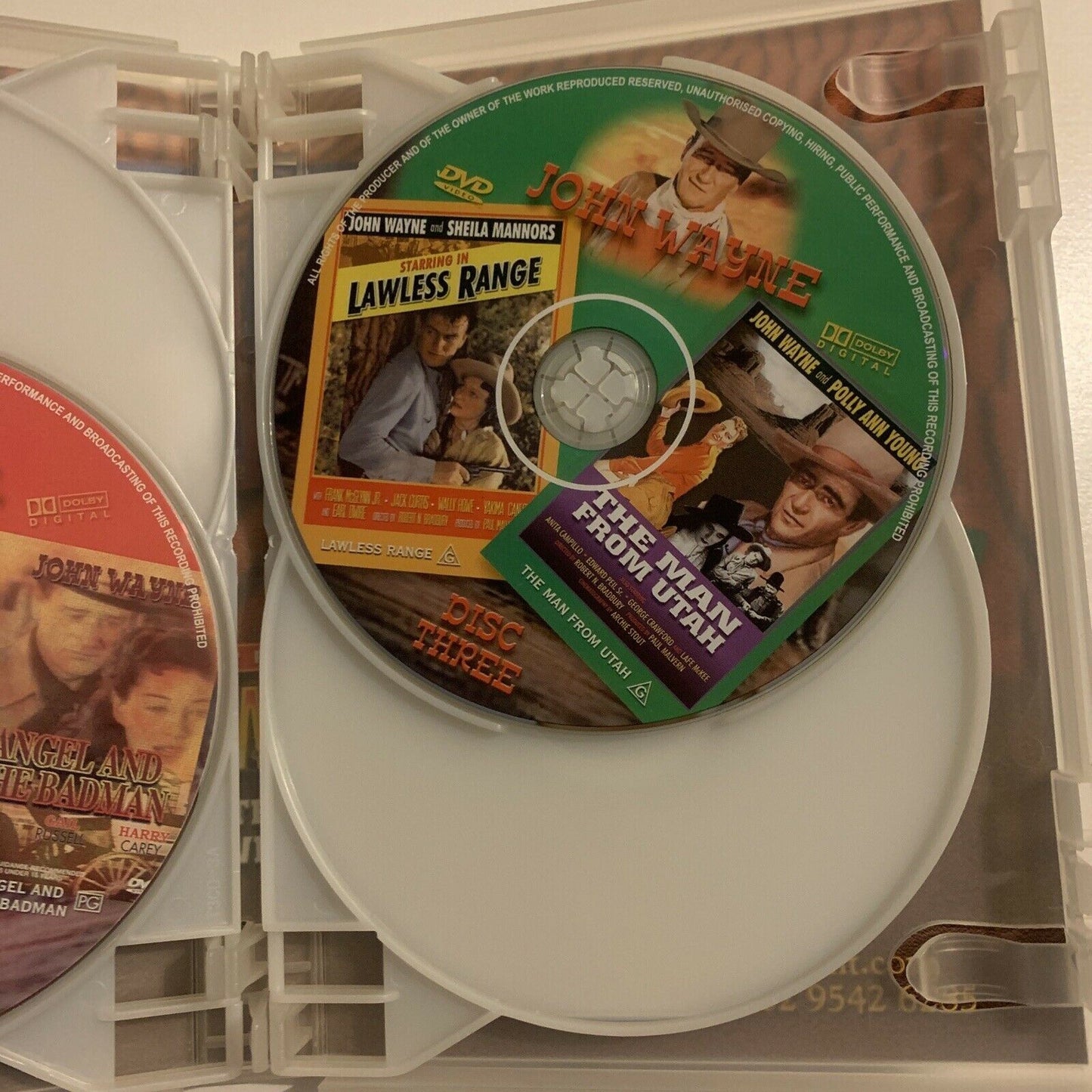 John Wayne - 10 Classic Westerns Movie DVD Box Set. All Regions