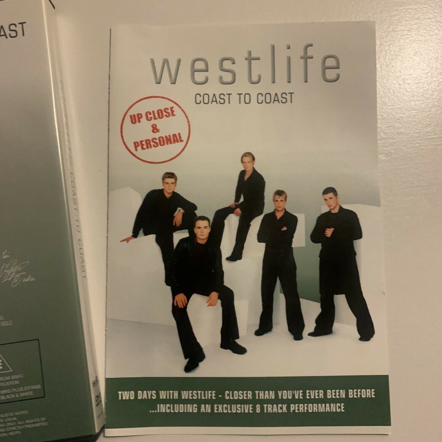 Westlife - Coast To Coast - Up Close & Personal (DVD, 2001) All Regions