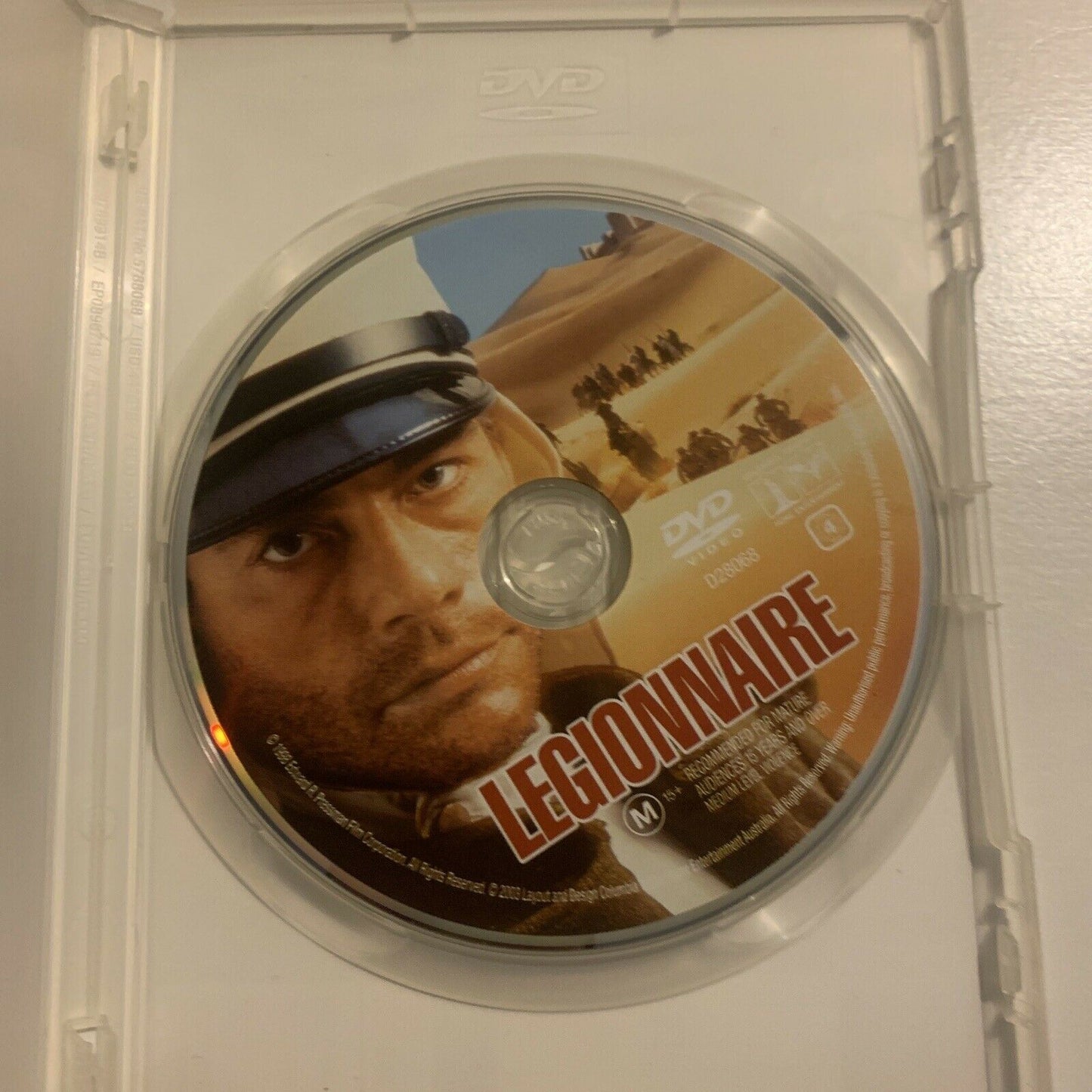 Jean-Claude Van Damme: Legionnaire (DVD, 1998) Region 4&2