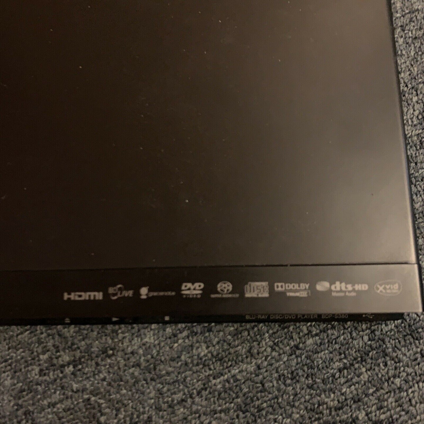 Sony BDP-S380 Bluray Disc DVD Player With Remote