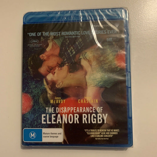 *New Sealed* The Disappearance Of Eleanor Rigby (Bluray, 2015) James McAvoy