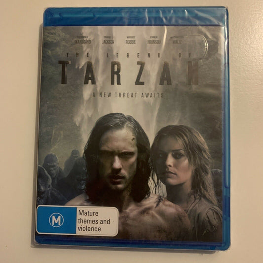 *New Sealed* The Legend Of Tarzan (Blu-ray, 2016) Alexander Skarsgard