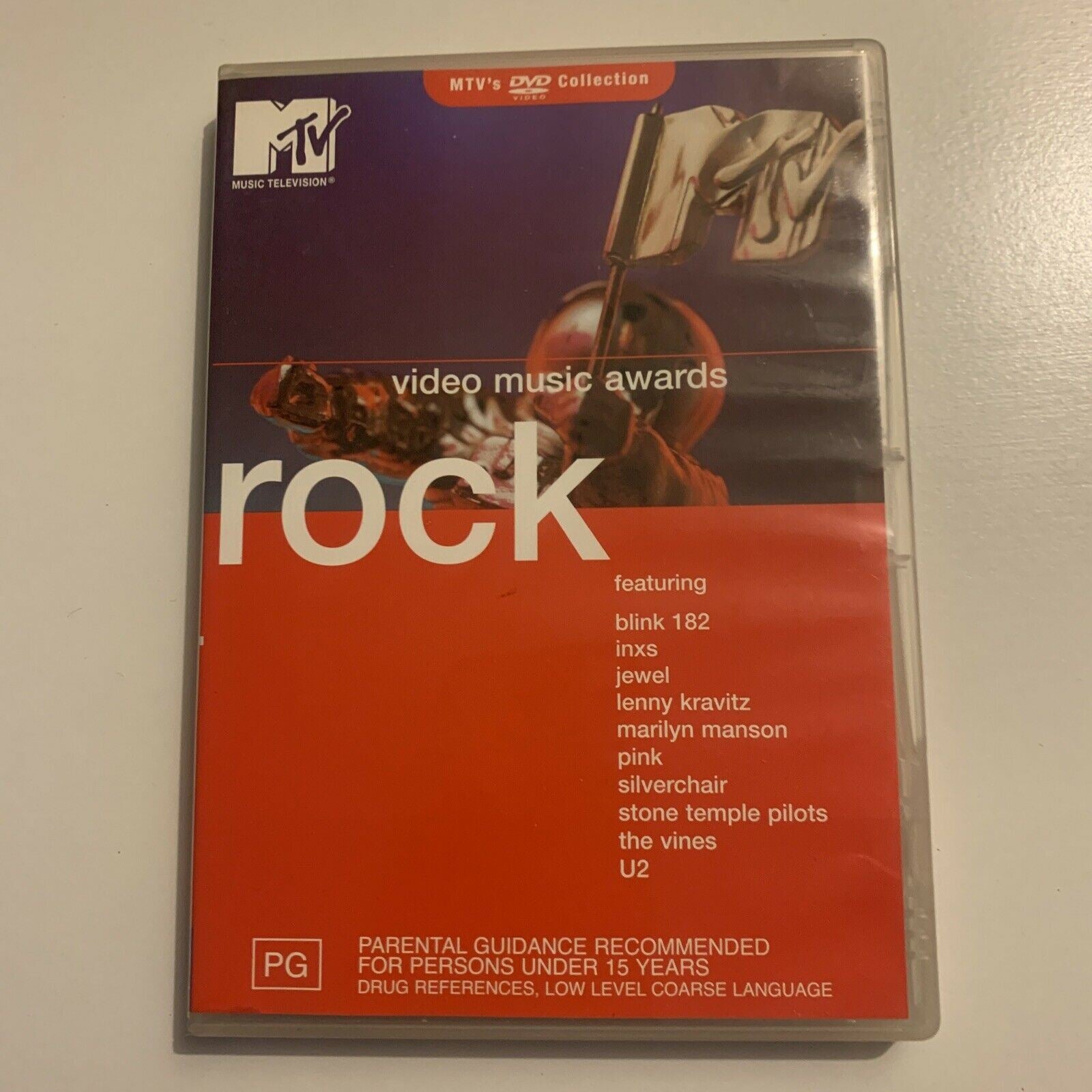 MTV - Video Music Awards - Rock (DVD, 2004) Region 4&2 – Retro Unit