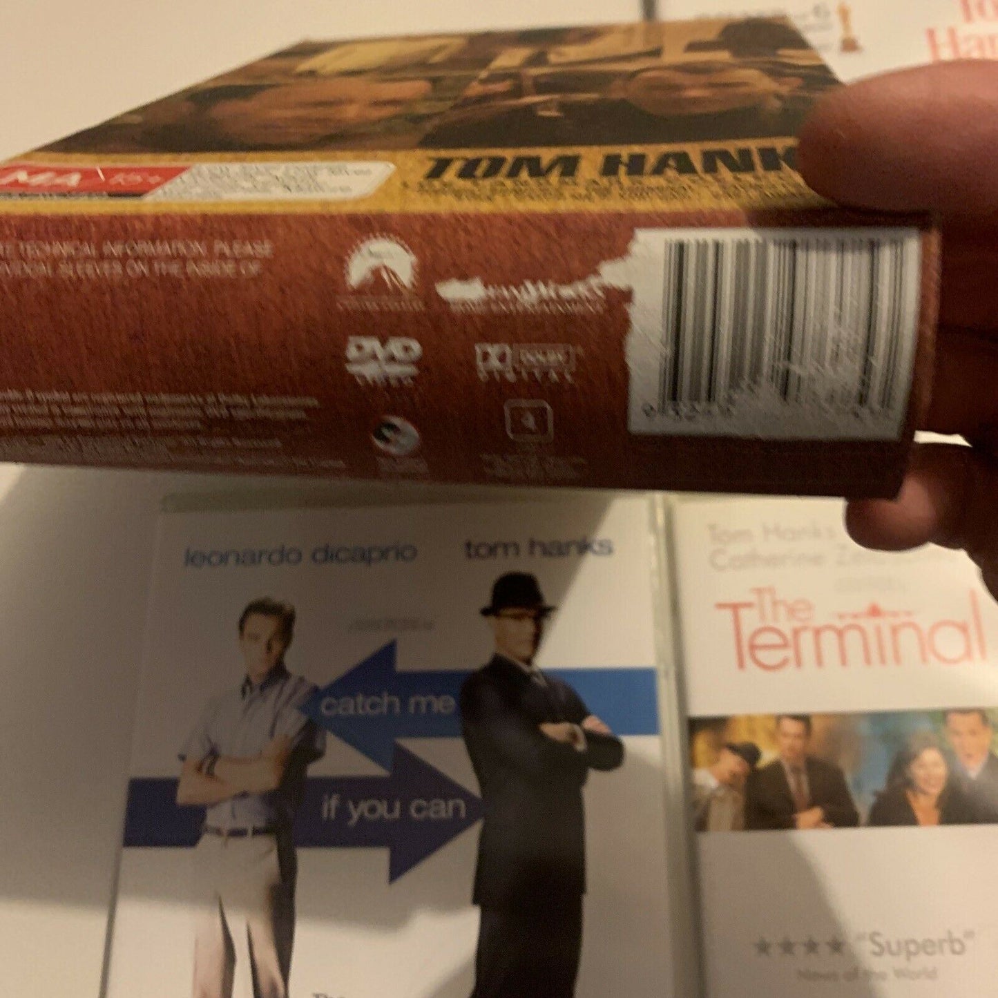 5 DVDs Tom Hanks Collection: Forrest Gump / Catch Me If You Can  / Terminal...