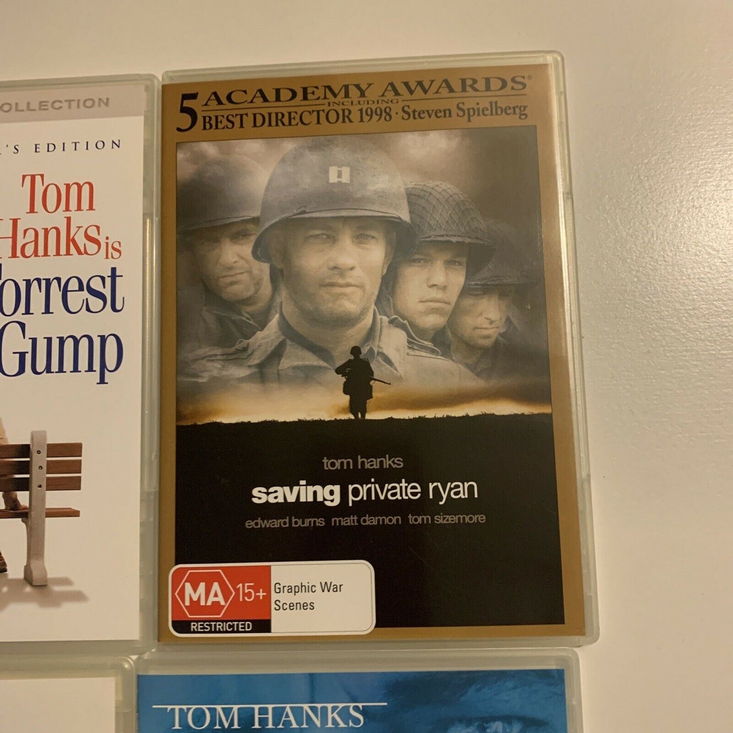 5 DVDs Tom Hanks Collection: Forrest Gump / Catch Me If You Can  / Terminal...