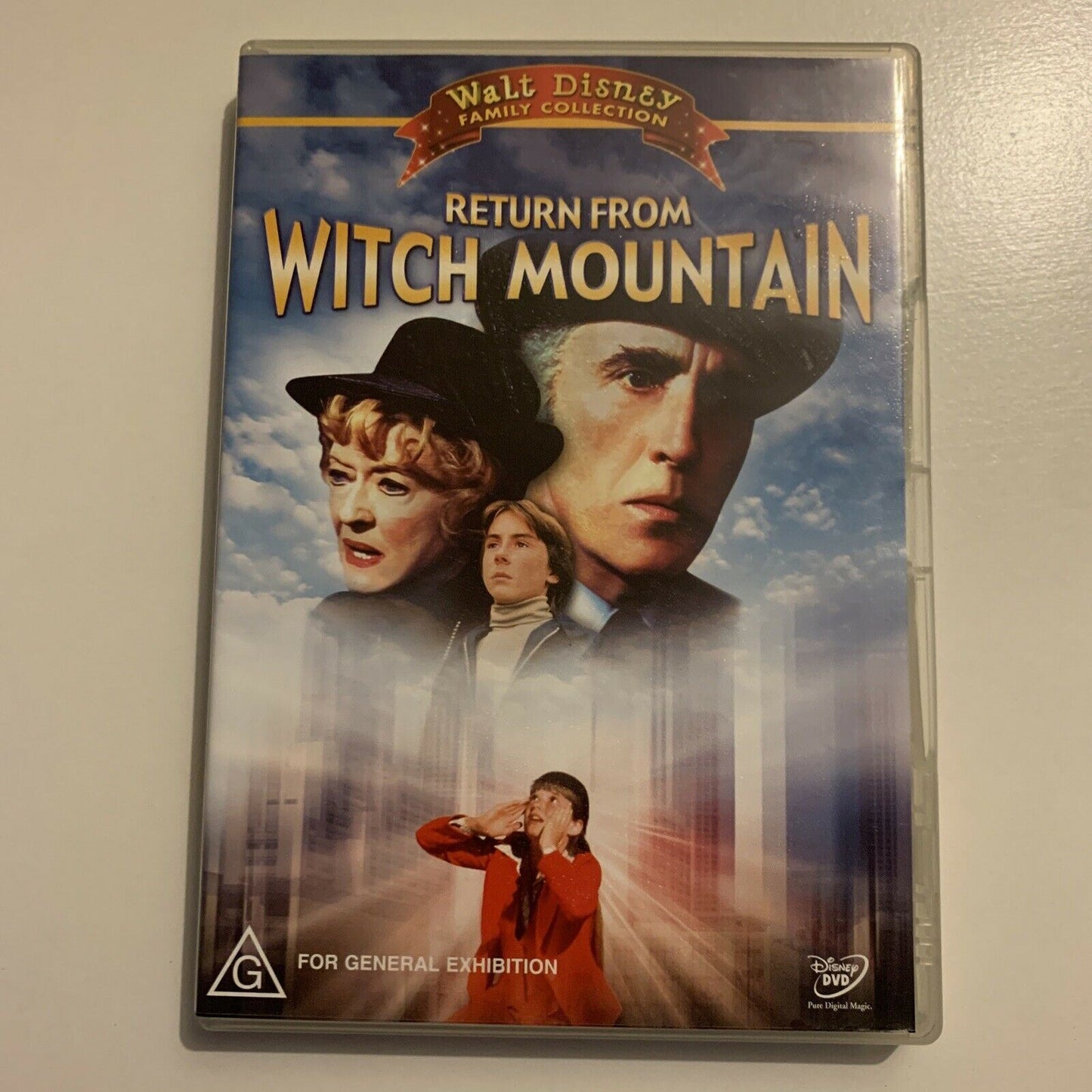 Return From Witch Mountain (DVD, 1978) Christopher Lee, Bette Davis. Region 4&2