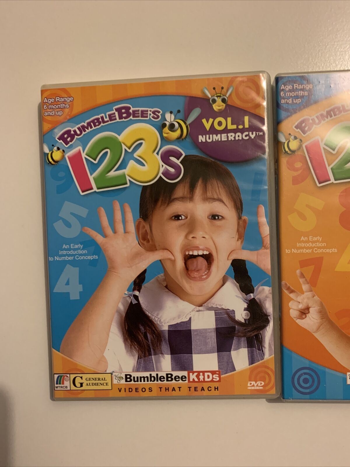 Bumble Bee's 123s Vol 1 & 2 - Numeracy & Sequencing (DVD, 2004