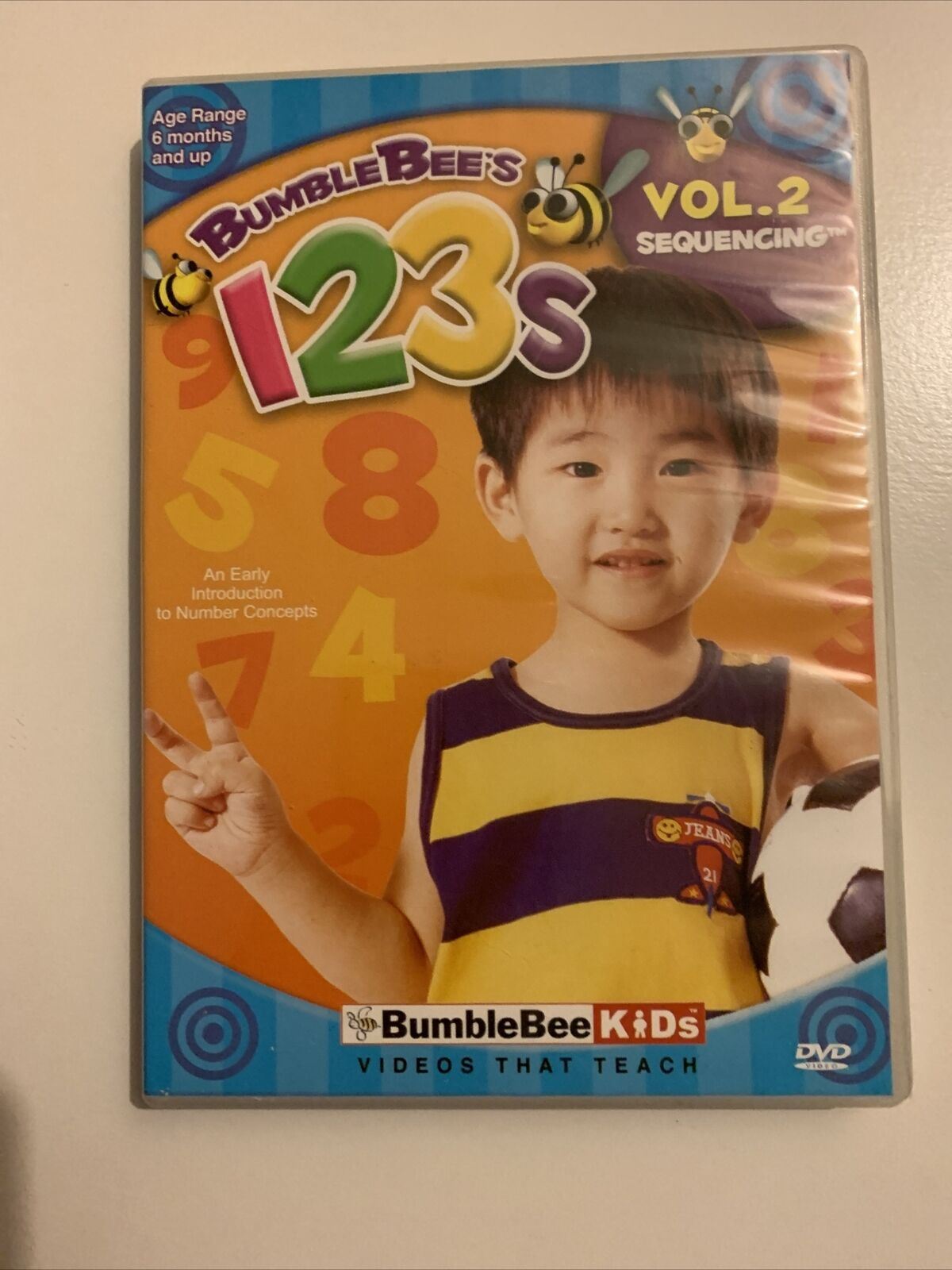 Bumble Bee's 123s Vol 1 & 2 - Numeracy & Sequencing (DVD, 2004)  All Regions