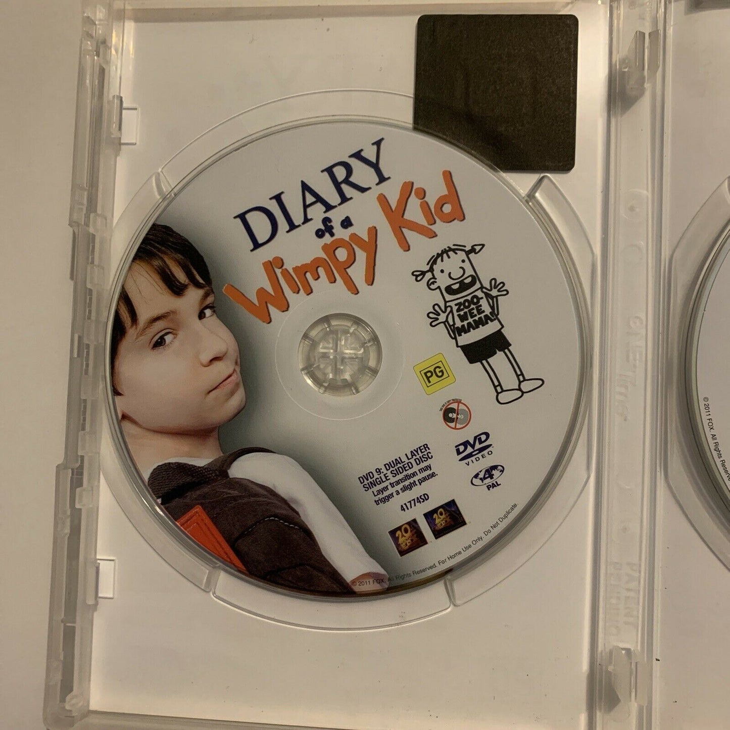 Diary Of A Wimpy Kid / Diary Of A Wimpy Kid 2 (DVD, 2011, 2-Disc) Region 4