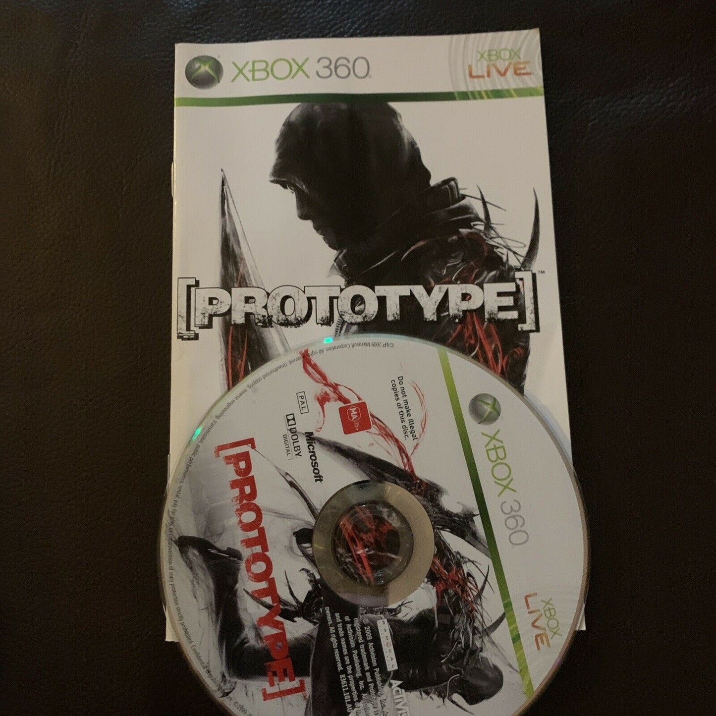 Prototype Xbox 360 With Manual PAL