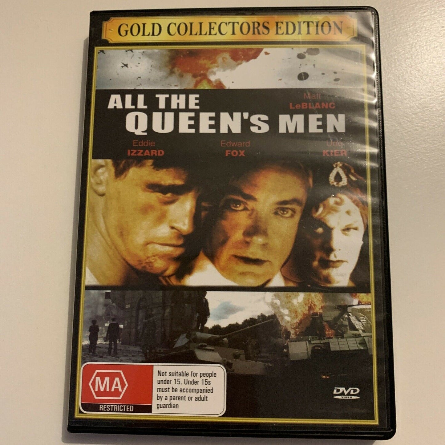 All The Queen's Men (DVD, 2001) Matt LeBlanc, Eddie Izzard. All Regions