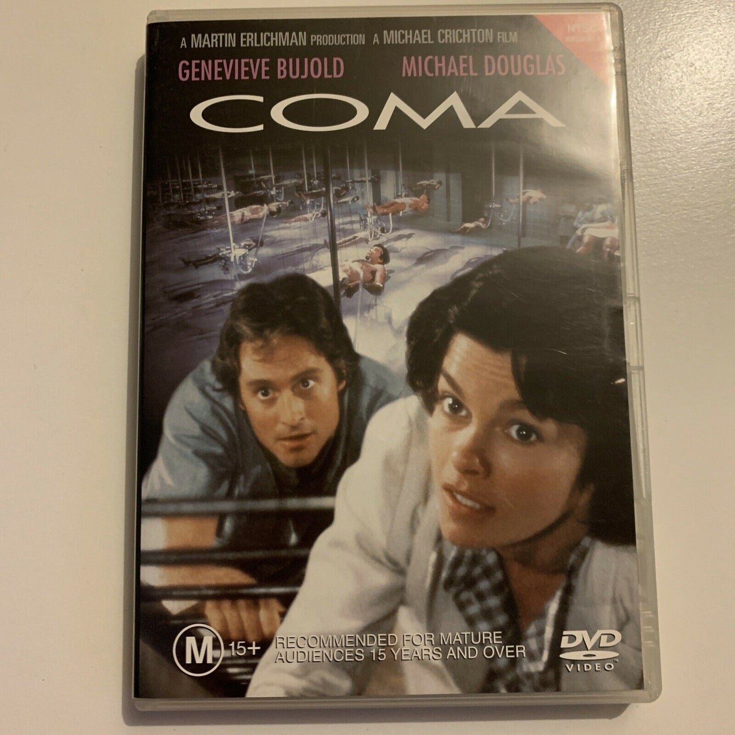 Coma (DVD, 1978) Michael Douglas, Genevieve Bujold. Region 4&1