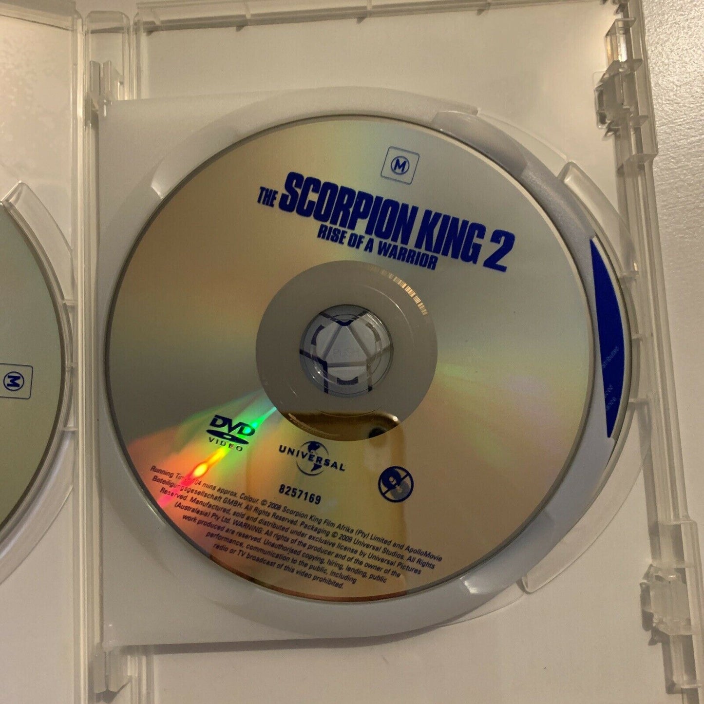 The Scorpion King 1, 2 & 3 Trilogy (DVD, 2012) Dwayne Johnson Region 4&2