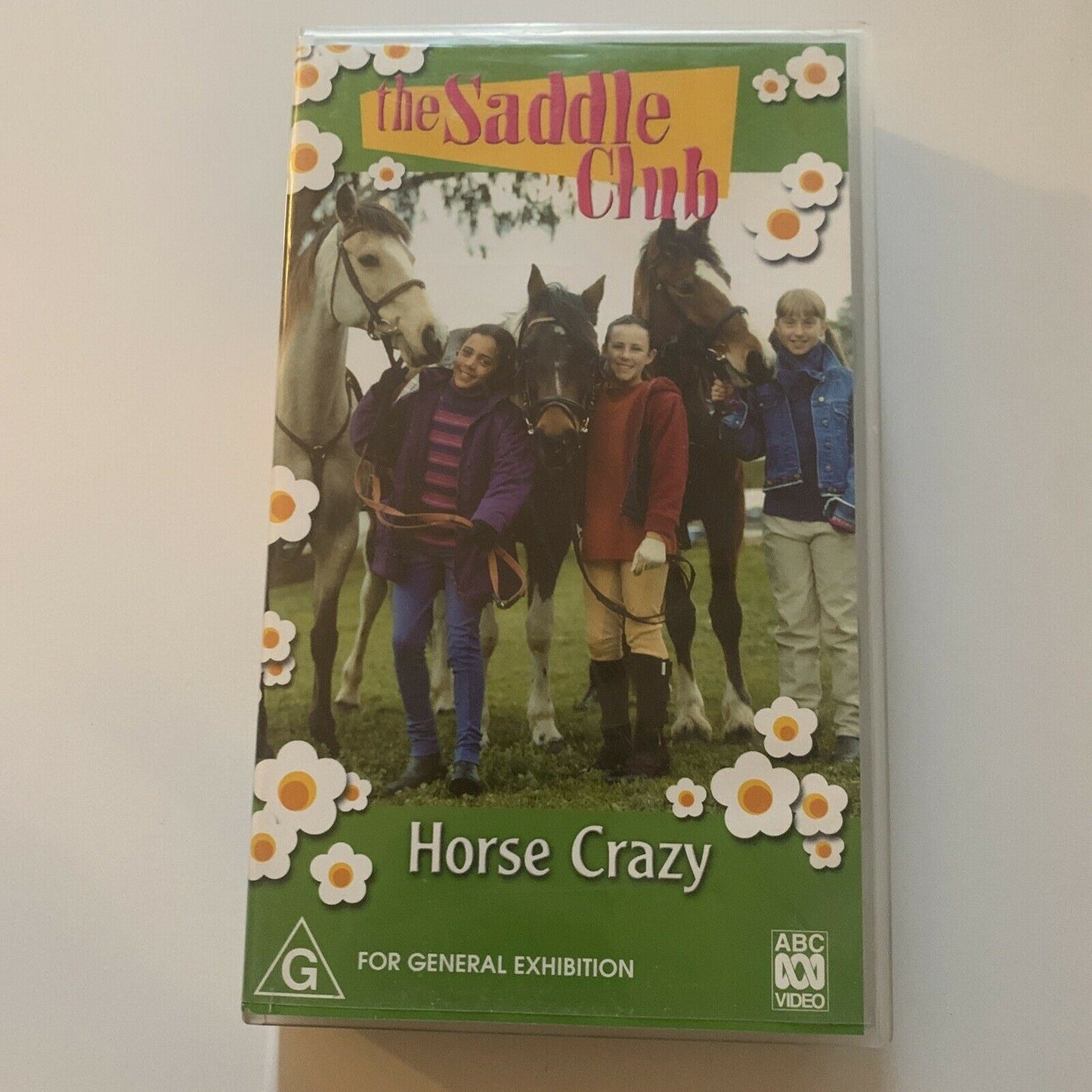 THE SADDLE CLUB Horse Crazy (VHS, 2002) PAL