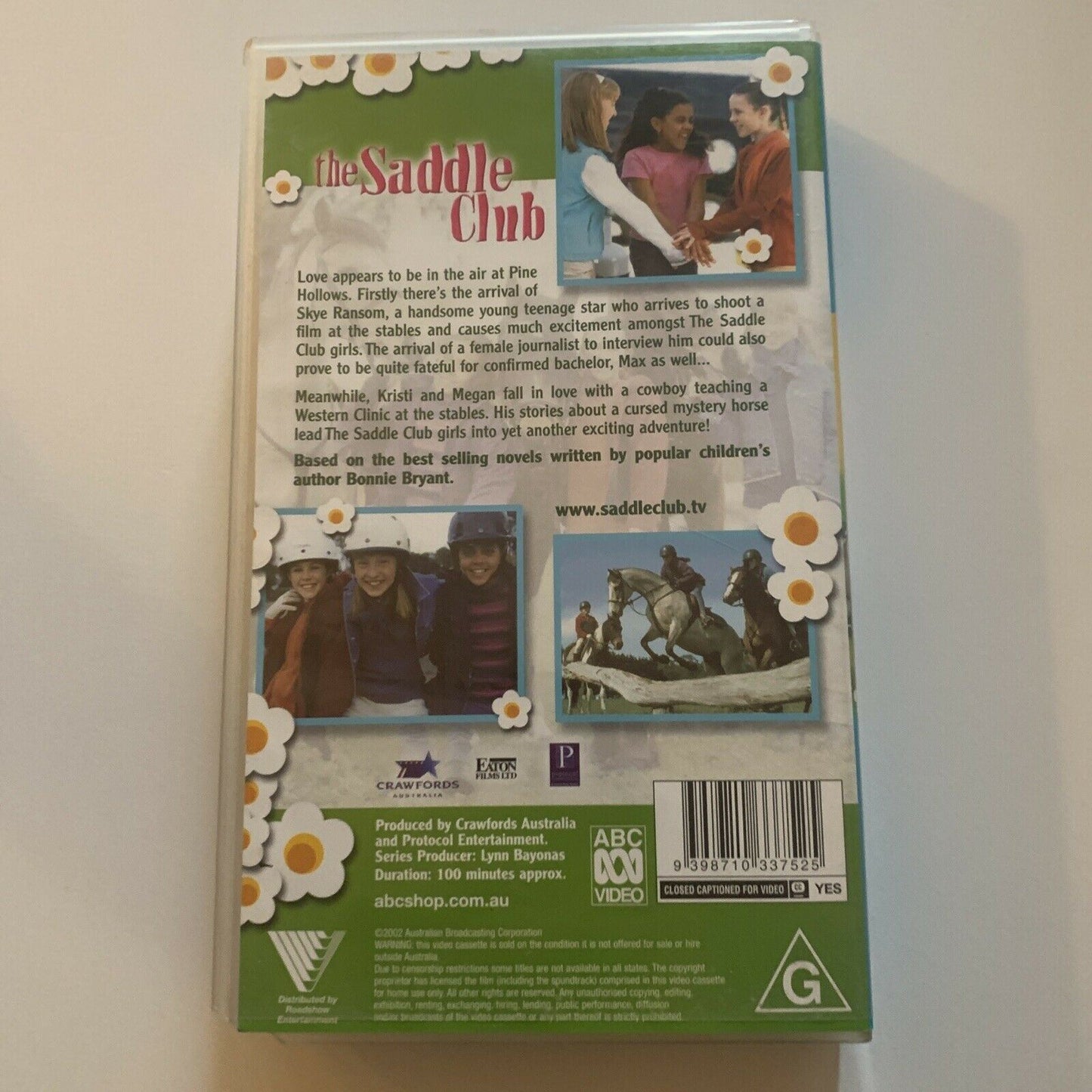 THE SADDLE CLUB Horse Crazy (VHS, 2002) PAL