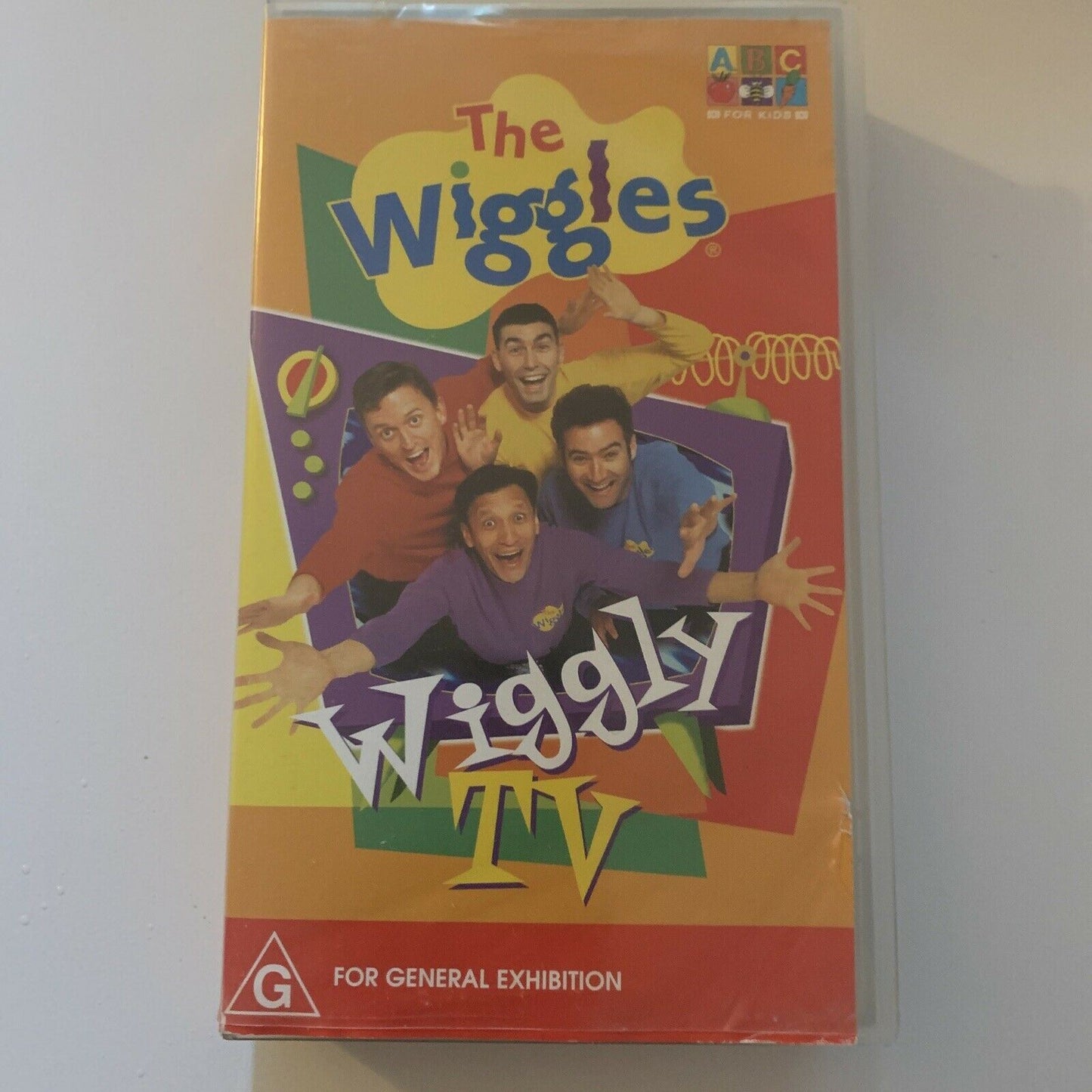 The Wiggles - Wiggly TV (VHS, 2001) PAL