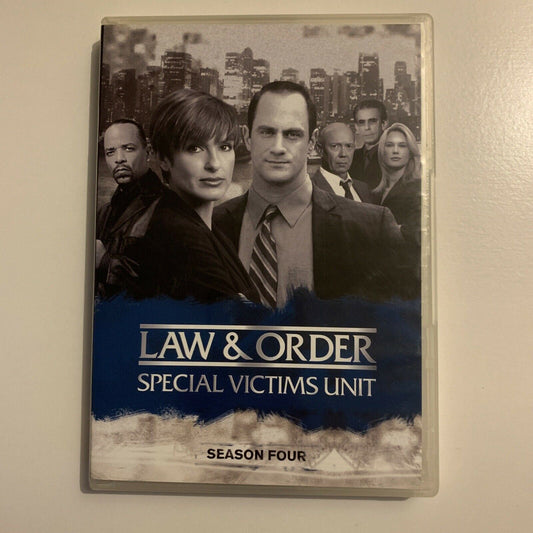 Law & Order: Special Victims Unit - Season 4 (DVD, 1999, 6-Disc) Region 4&2