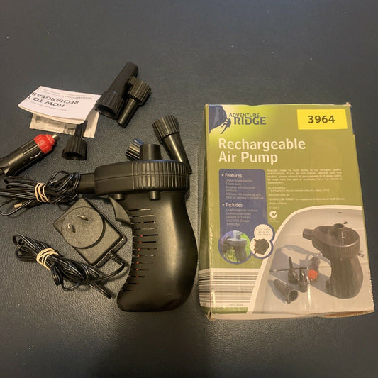Adventure Ridge: Portable Rechargeable Air Pump