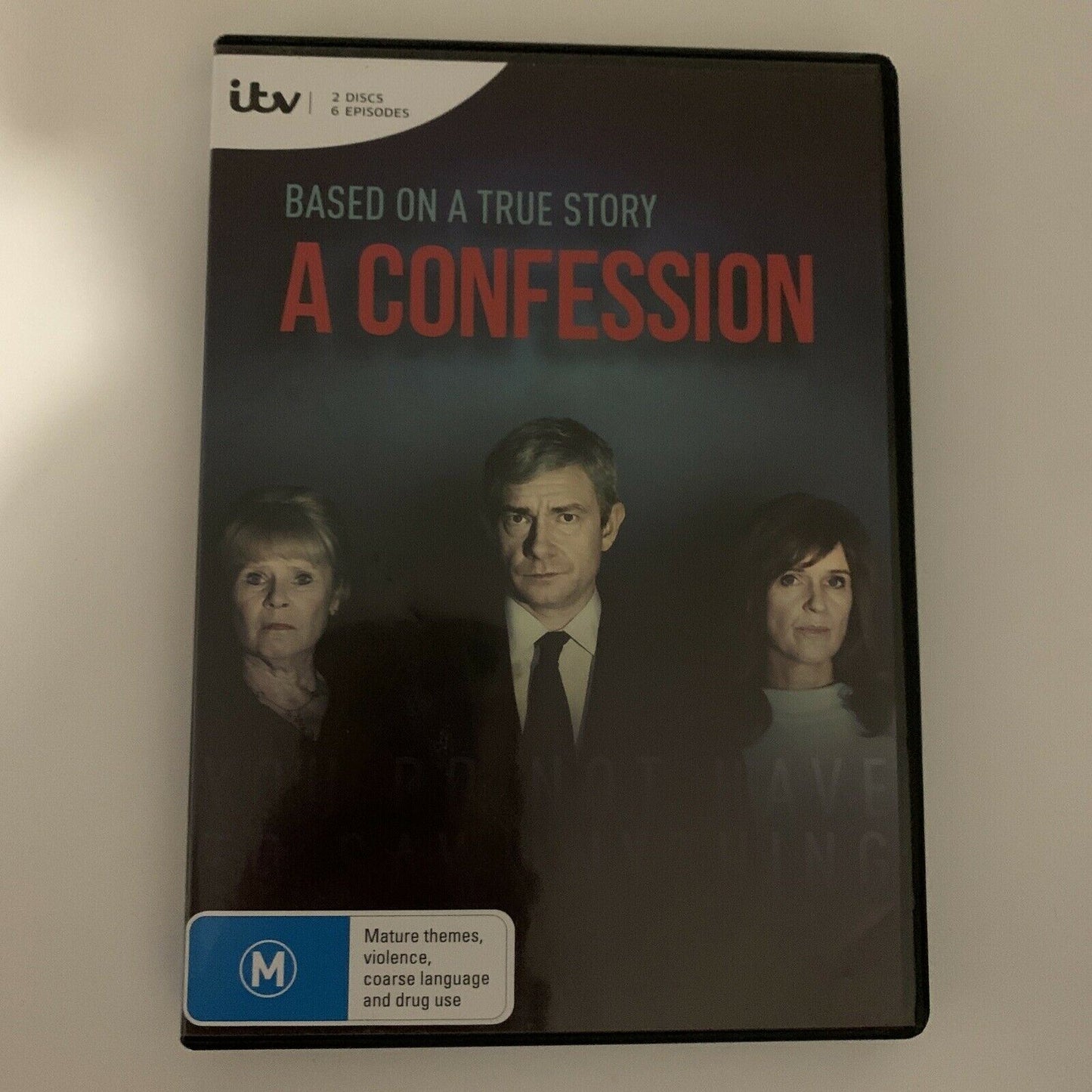 A Confession (DVD, 2019) Martin Freeman, Imelda Staunton Region 4&2