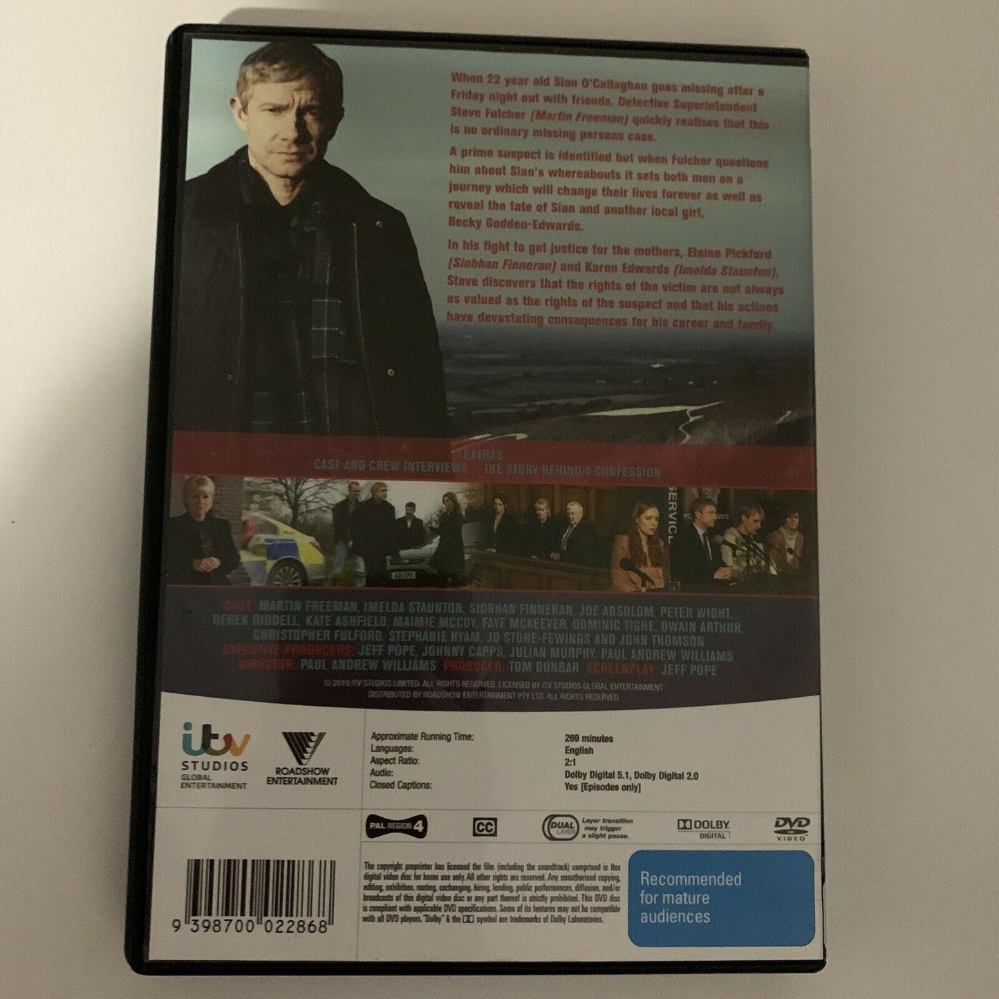 A Confession (DVD, 2019) Martin Freeman, Imelda Staunton Region 4&2