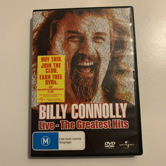 Billy Connolly - Greatest Hits Live (DVD, 2002)  Region 4&2