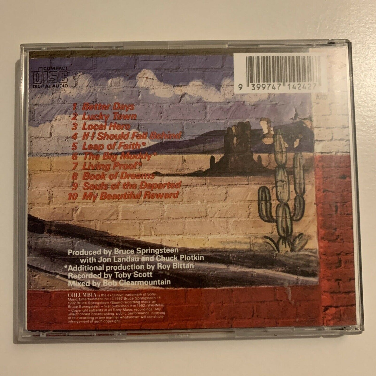 Bruce Springsteen - Lucky Town (CD, 1992)