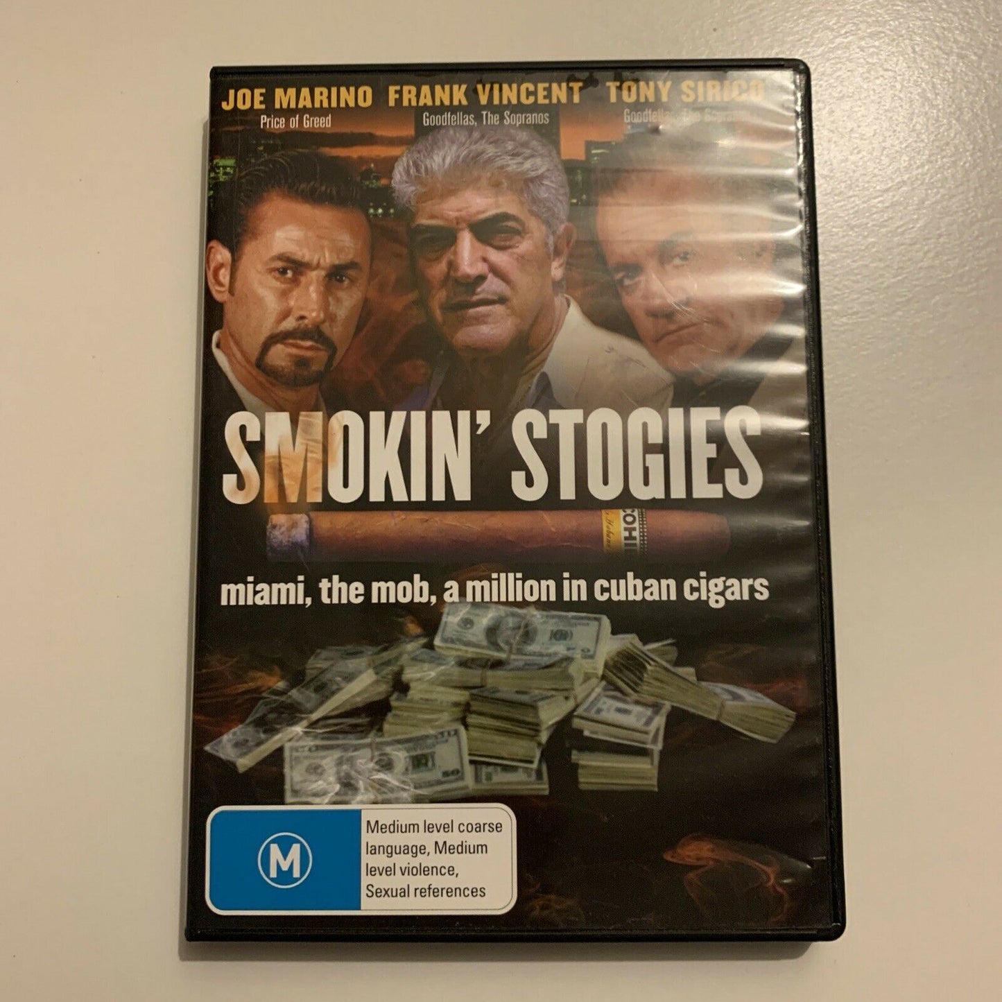 Smokin Stogies (DVD, 2001) Joe Marino, Frank Vincent, Tony Sirico