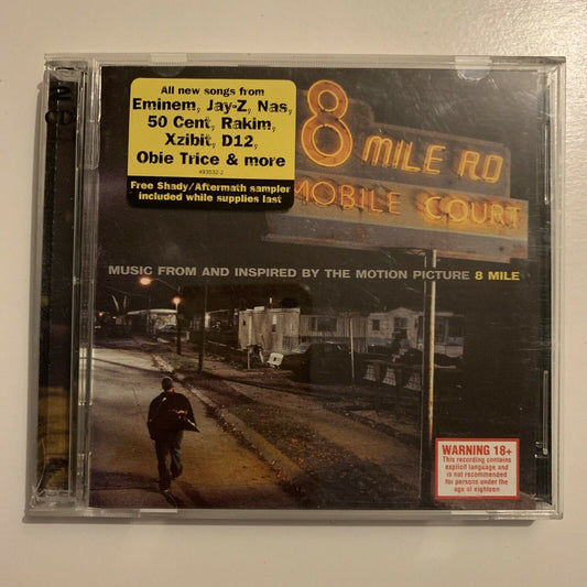 8 Mile by Eminem (CD, Oct-2002, 2-Disc, Polydor)