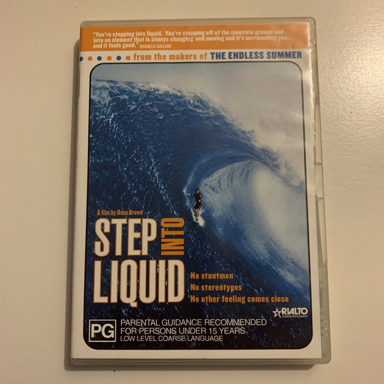 Step Into Liquid (DVD, 2004) Kelly Slater, Keala Kennelly, Rob Machado ...