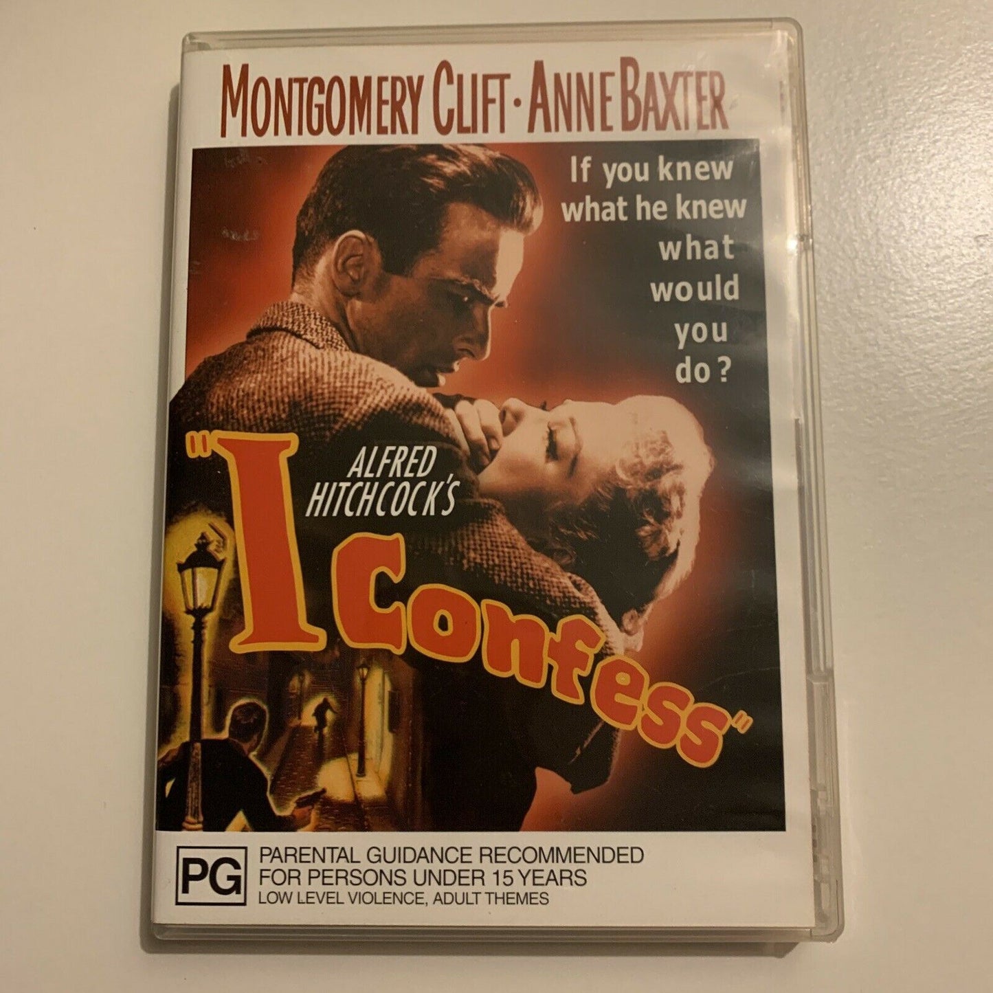 Alfred Hitchcock's: I Confess (DVD, 1953) Montgomery Clift. Region 4&2