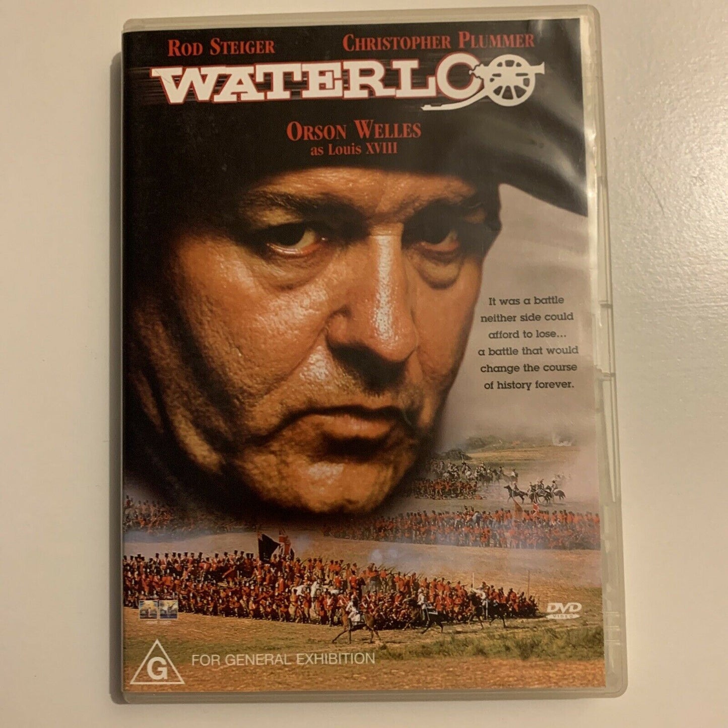 Waterloo (DVD, 1970) Rod Steiger, Christopher Plummer Region 4&2