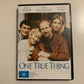 One True Thing (DVD, 1998) Meryl Streep , William Hurt , Renée Zellweger Region4