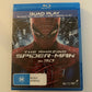 The Amazing Spider-man In 3D (3D Bluray + DVD) Andrew Garfield All Regions