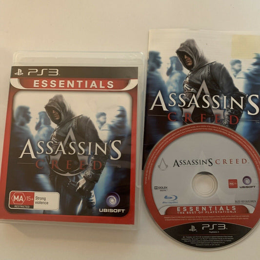 Assassin's Creed PS3 Playstation 3 Complete With Manual PAL