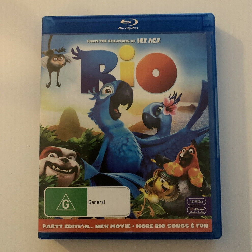 Rio (Bluray, 2011) Jason Fricchione, Kelly Keaton, Karen Disher Region ...