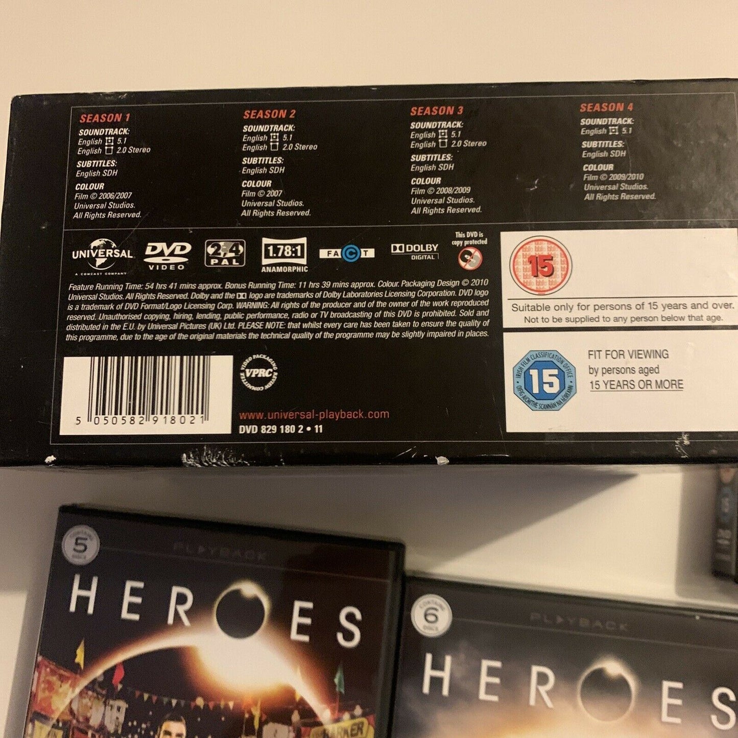 Heroes - The Complete Series Collection (DVD, 2010, 23-Disc) Region 4&2