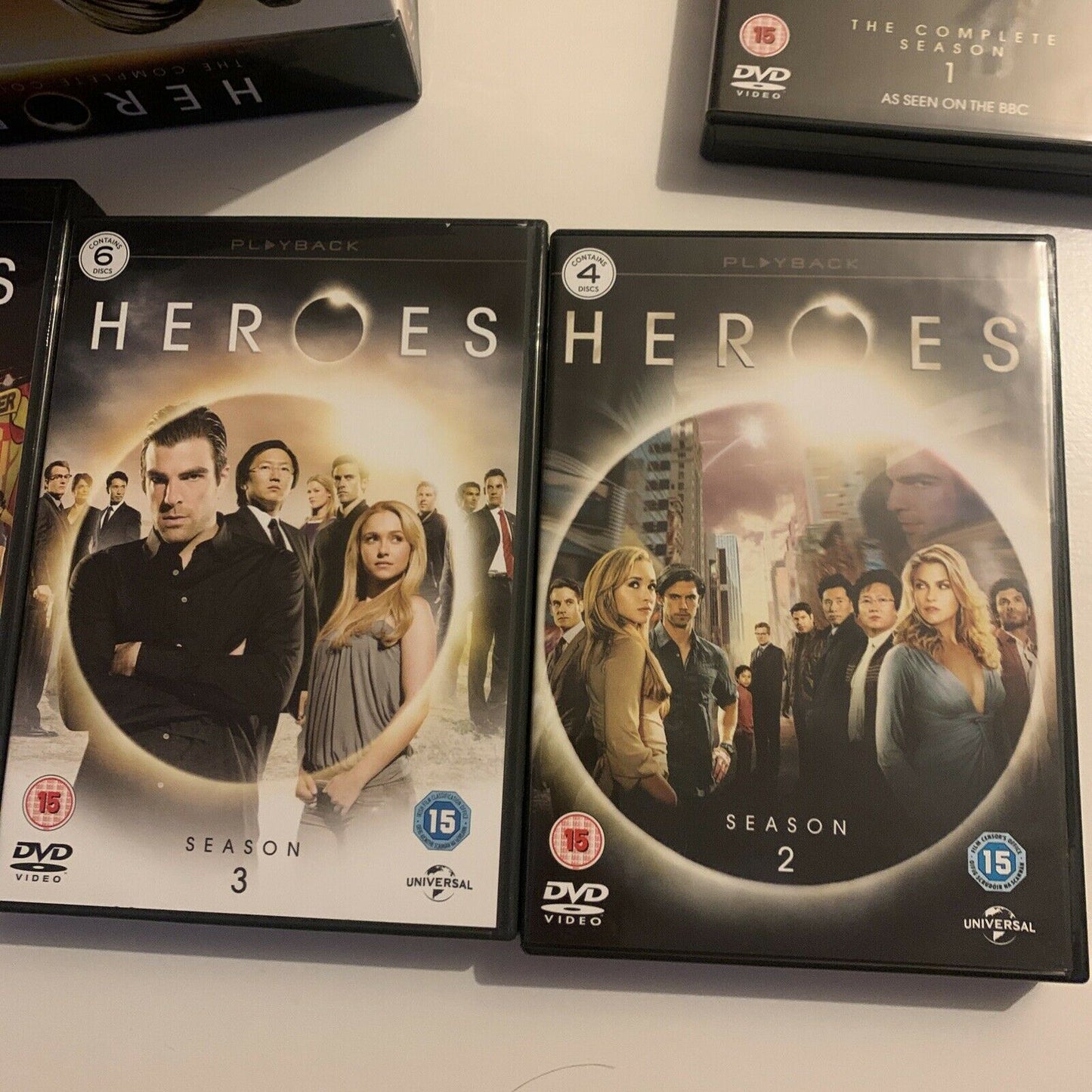 Heroes - The Complete Series Collection (DVD, 2010, 23-Disc) Region 4&2