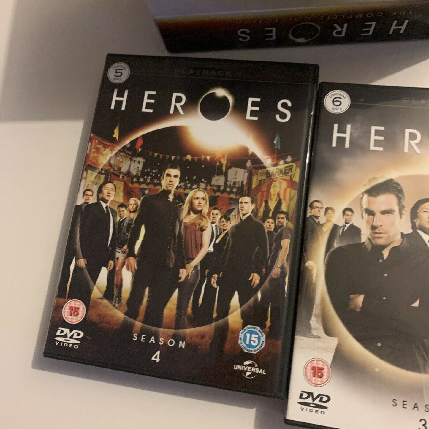 Heroes - The Complete Series Collection (DVD, 2010, 23-Disc) Region 4&2