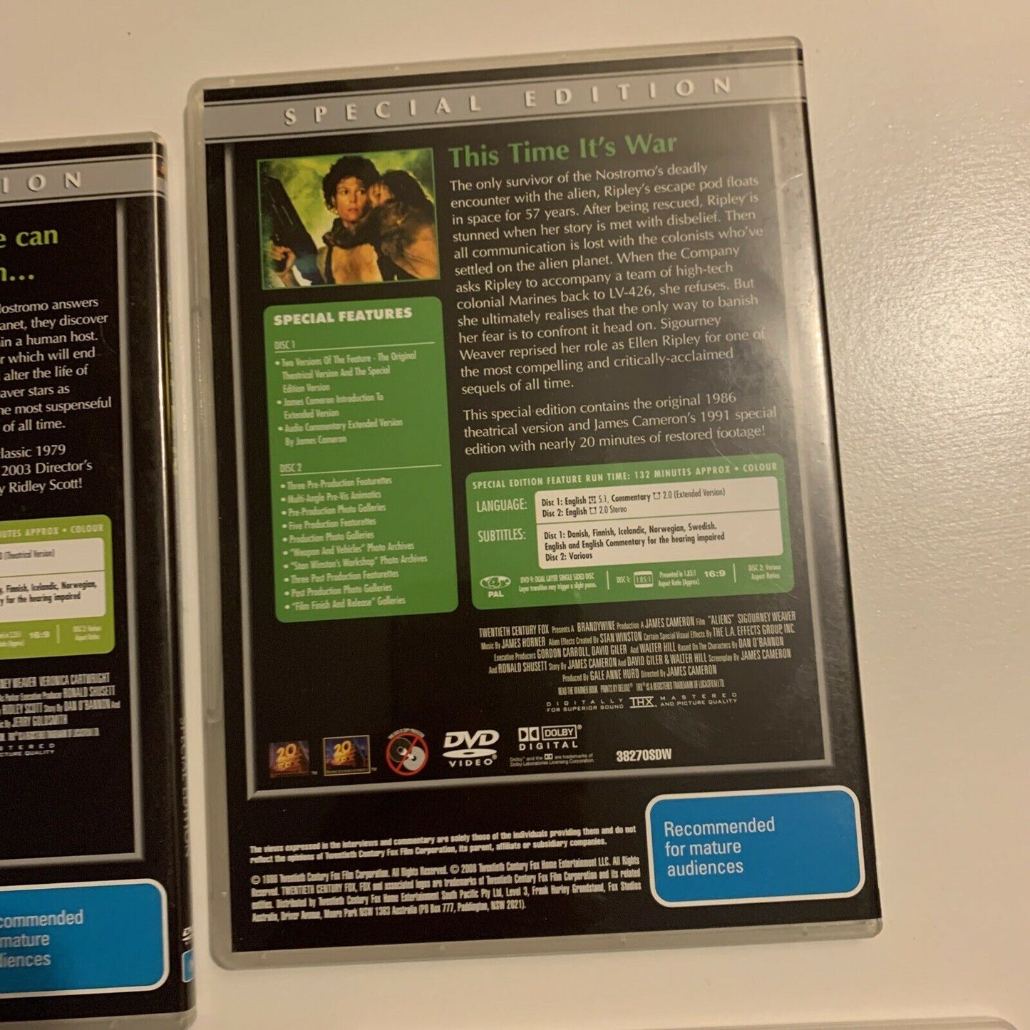 6x Predator & Aliens Movie Special Edition 12-Disc Region 4&2