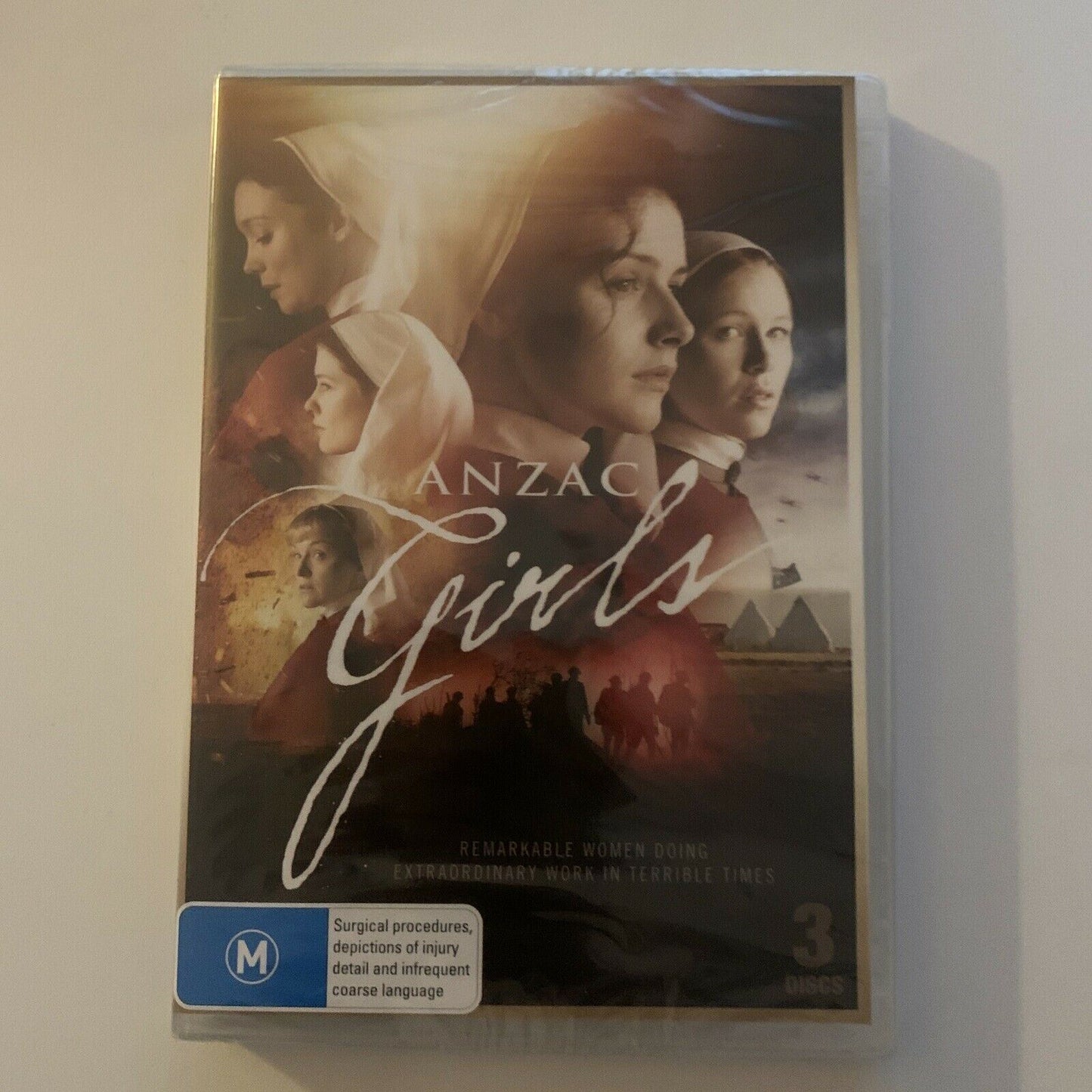 *New Sealed* Anzac Girls (DVD, 2014, 3-Disc Set) Region 4