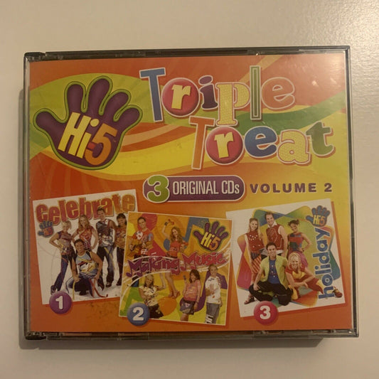 Hi-5 - Triple Treat We Original CDs Volume 2 (CD, 2008, 3-Disc)