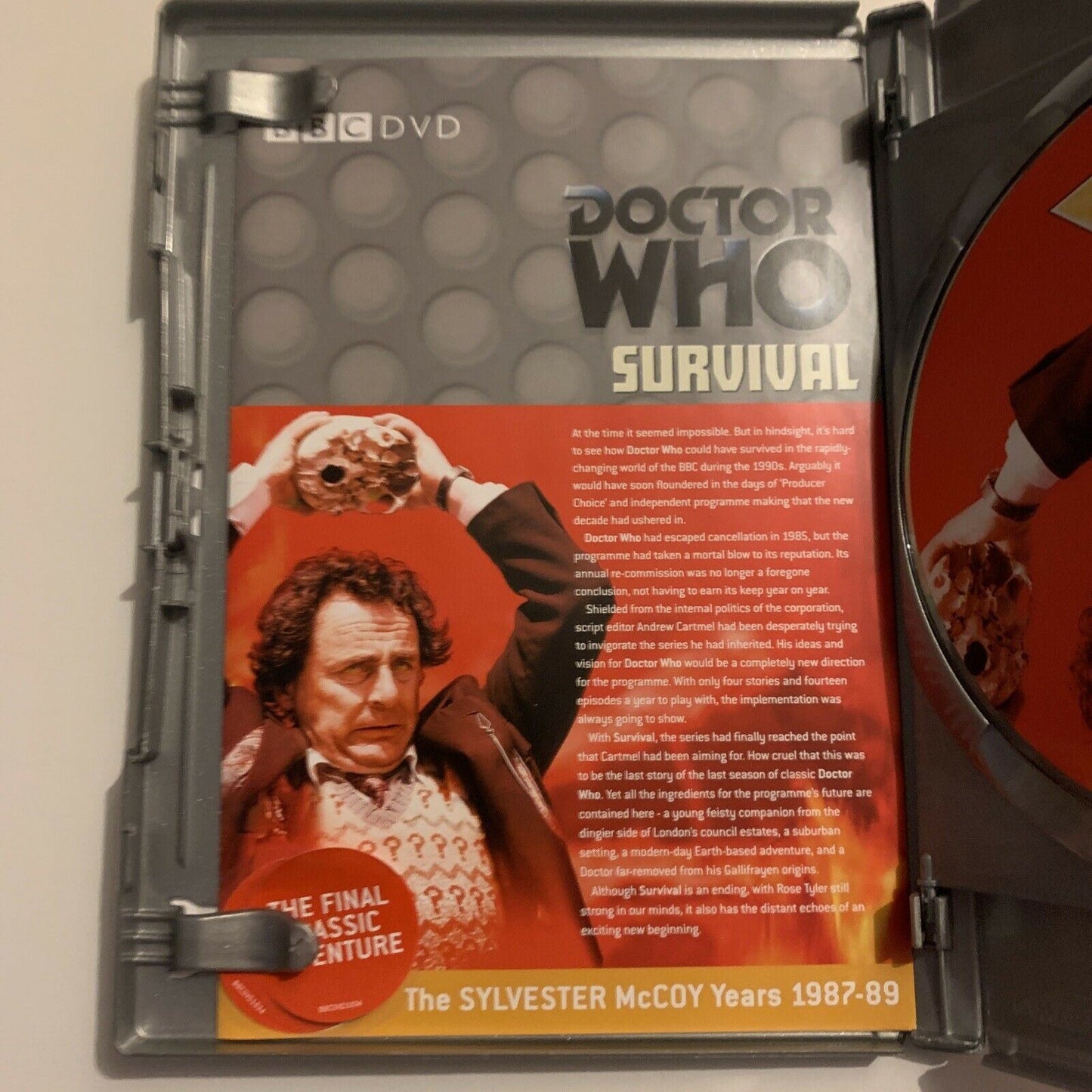 Doctor Who - Survival (DVD, 1989, 2-Disc) Sylvester McCoy. Region 4&2