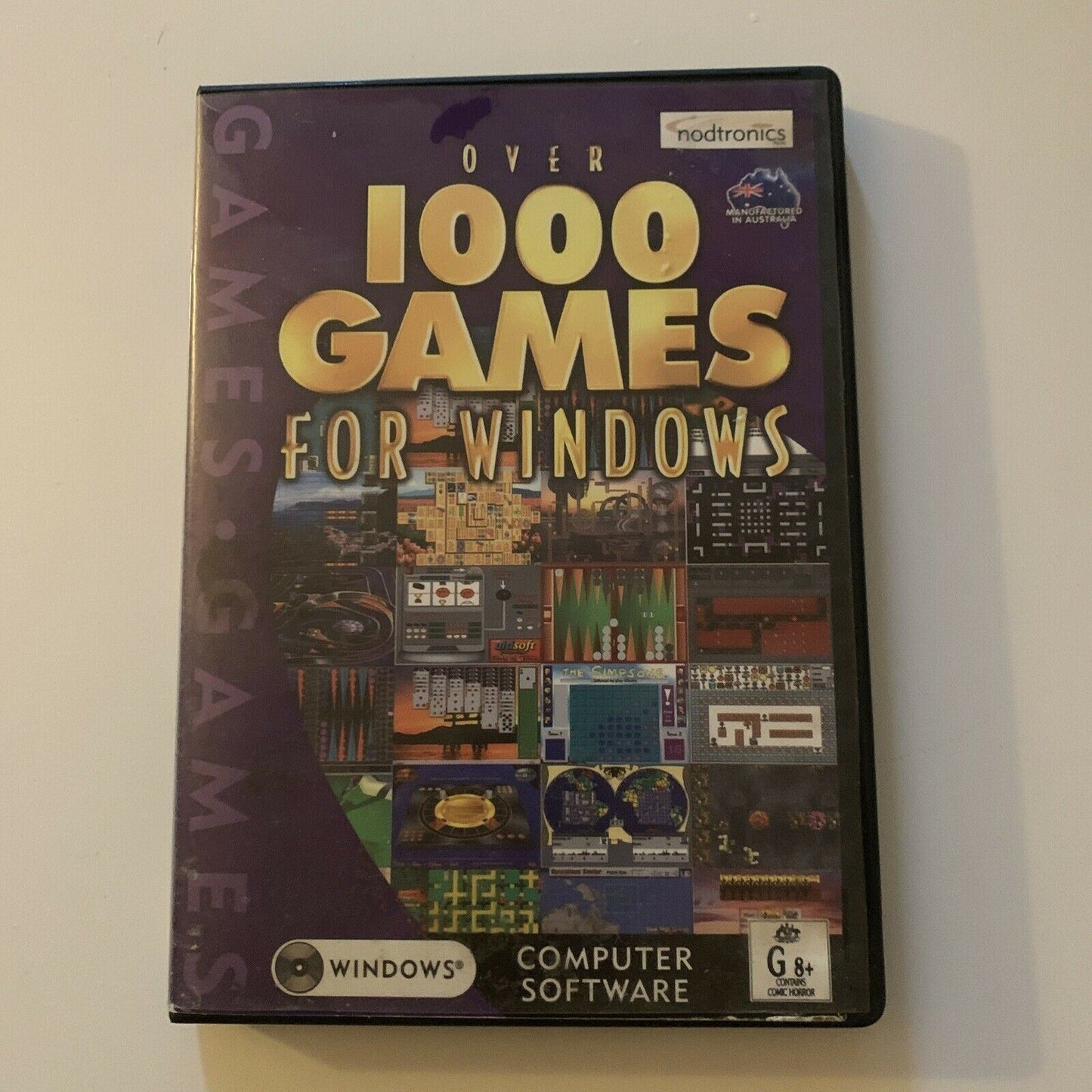 Over 1000 Games For Windows PC - CD-Rom Games - Nodtronics -