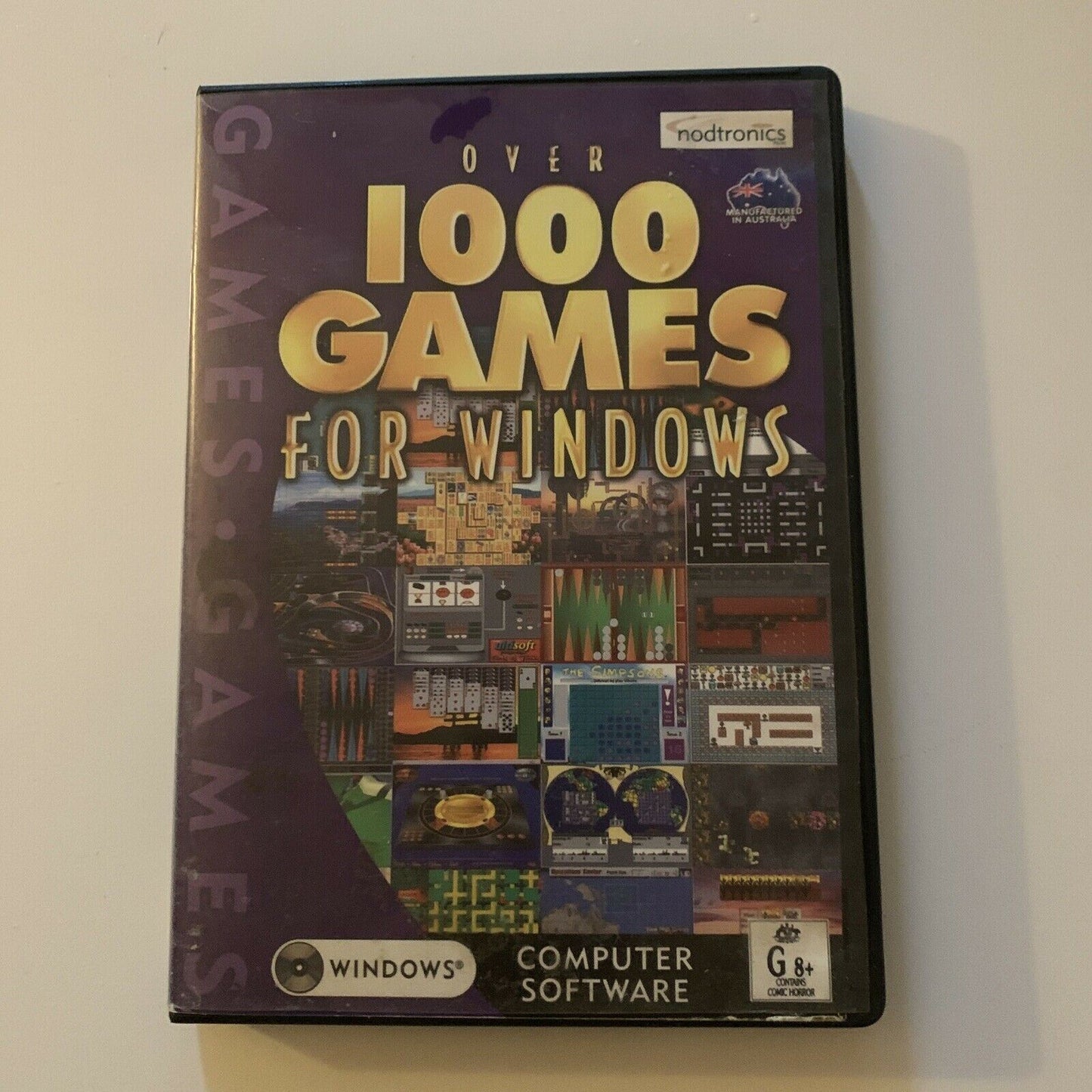 Over 1000 Games For Windows PC - CD-Rom Games - Nodtronics - – Retro Unit