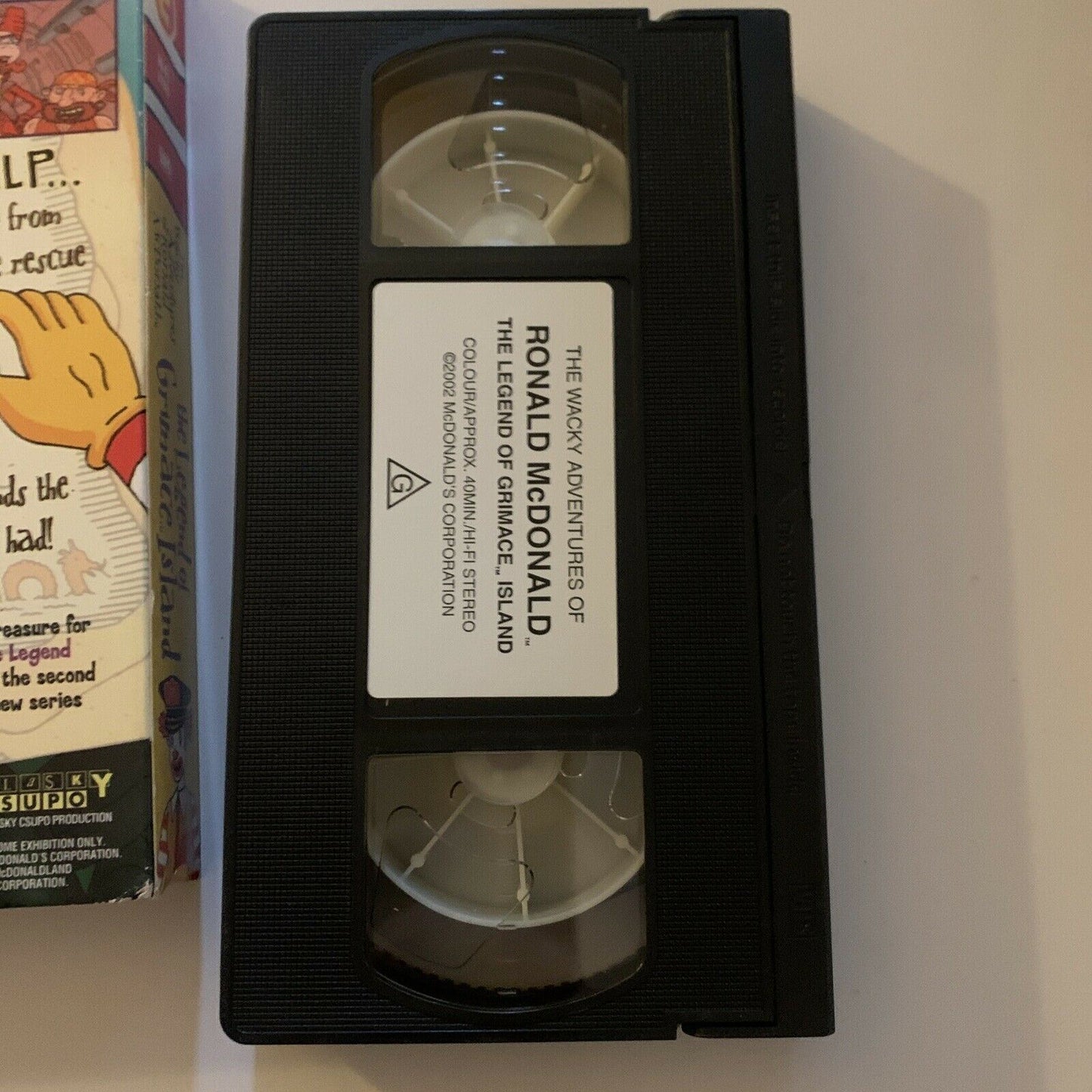 McDonalds Promotional Item: The Wacky Adventures Of Ronald McDonald (VHS, 2002)