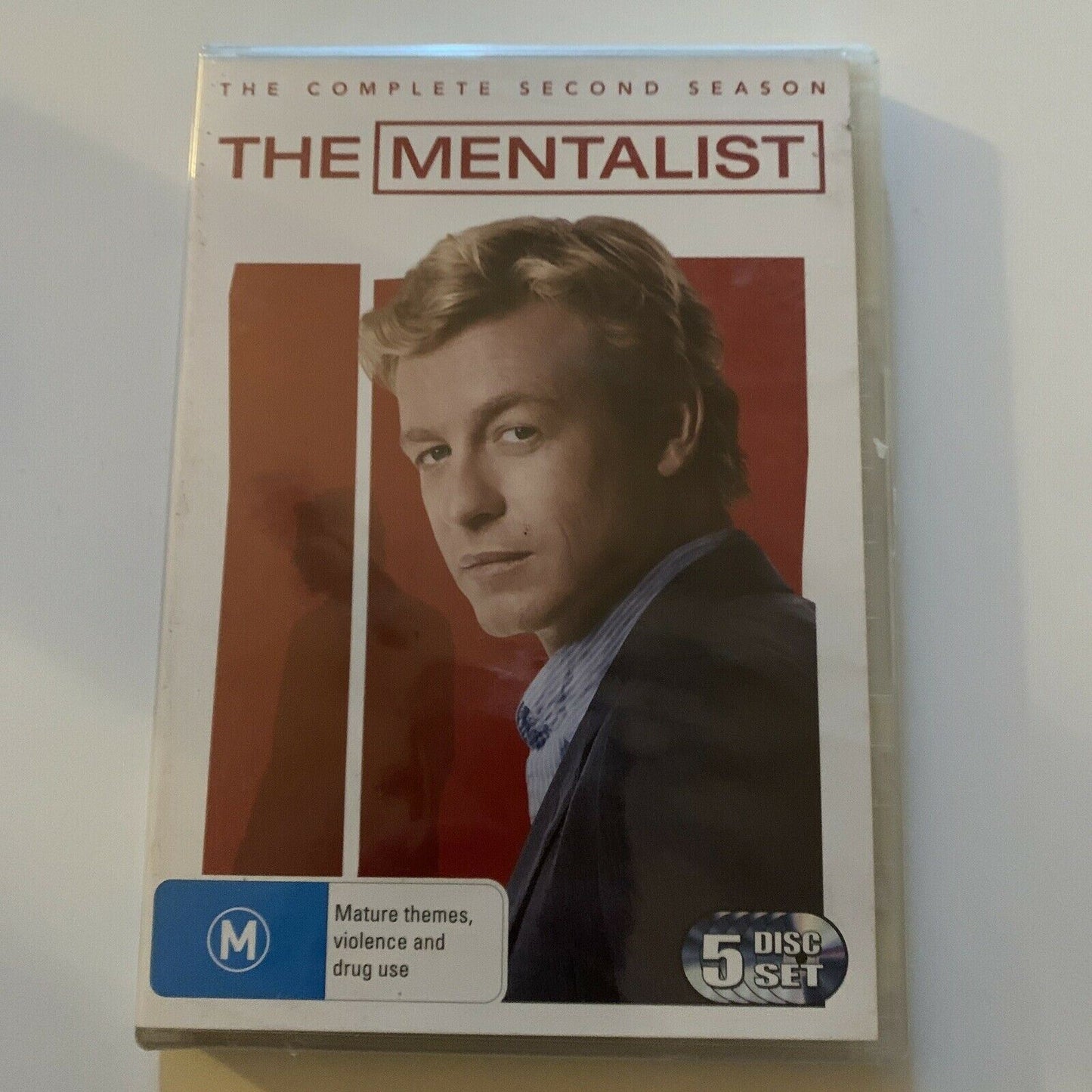*New Sealed* The Mentalist : Season 2 (DVD, 2010, 5-Disc) Region 4