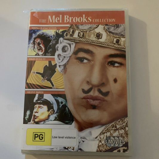 *New* Mel Brooks Collection High Anxiety / Silent Movie / Young Frankenstein DVD