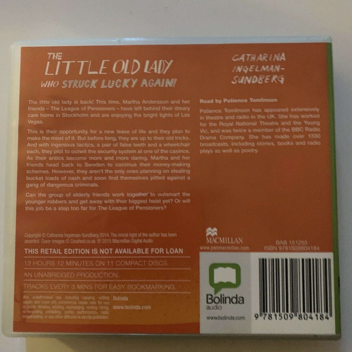 The Little Old Lady Who Struck Lucky Again! (Audio Book CD, 2014, 11-Disc)