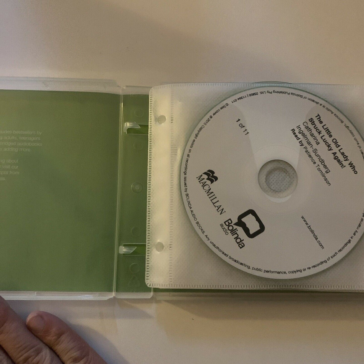 The Little Old Lady Who Struck Lucky Again! (Audio Book CD, 2014, 11-Disc)
